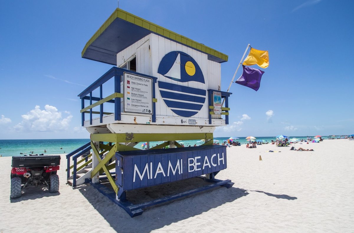 Miami zpáteční letenky za 9.790 Kč