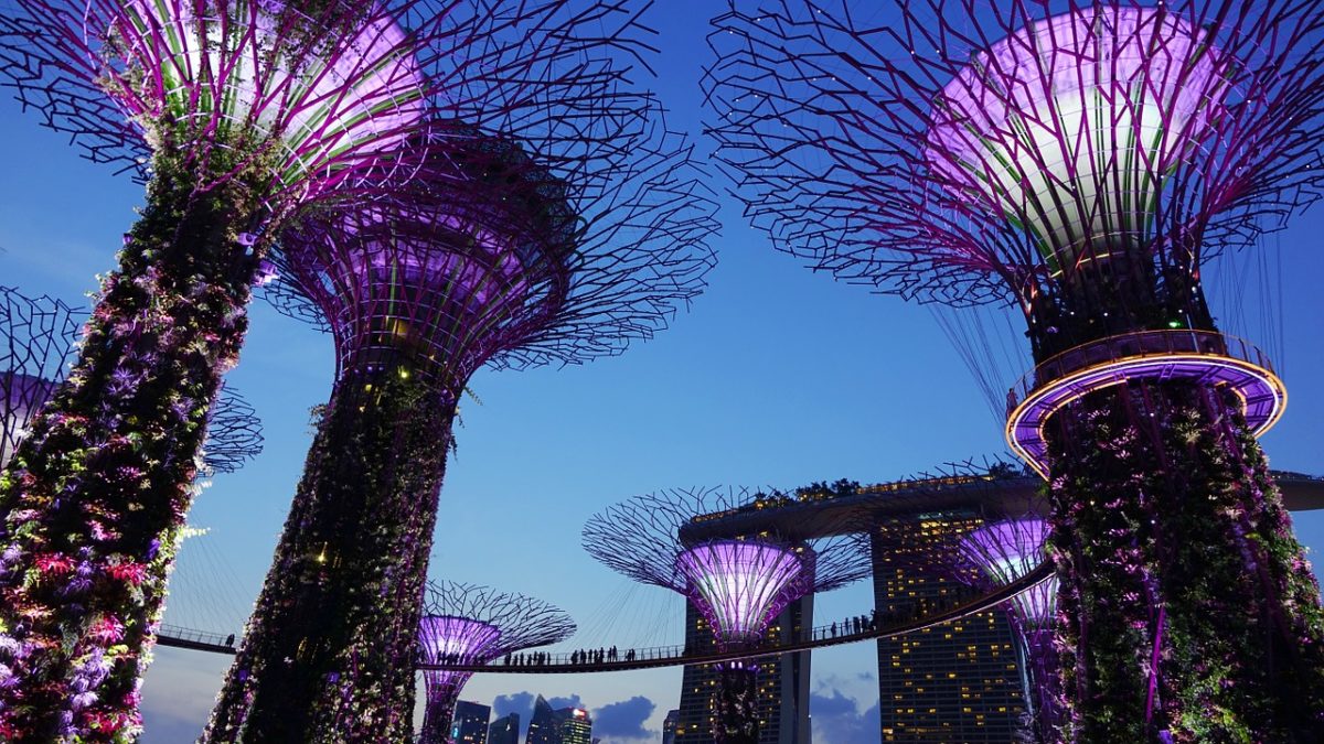 Singapur zpáteční letenky za 11.790 Kč