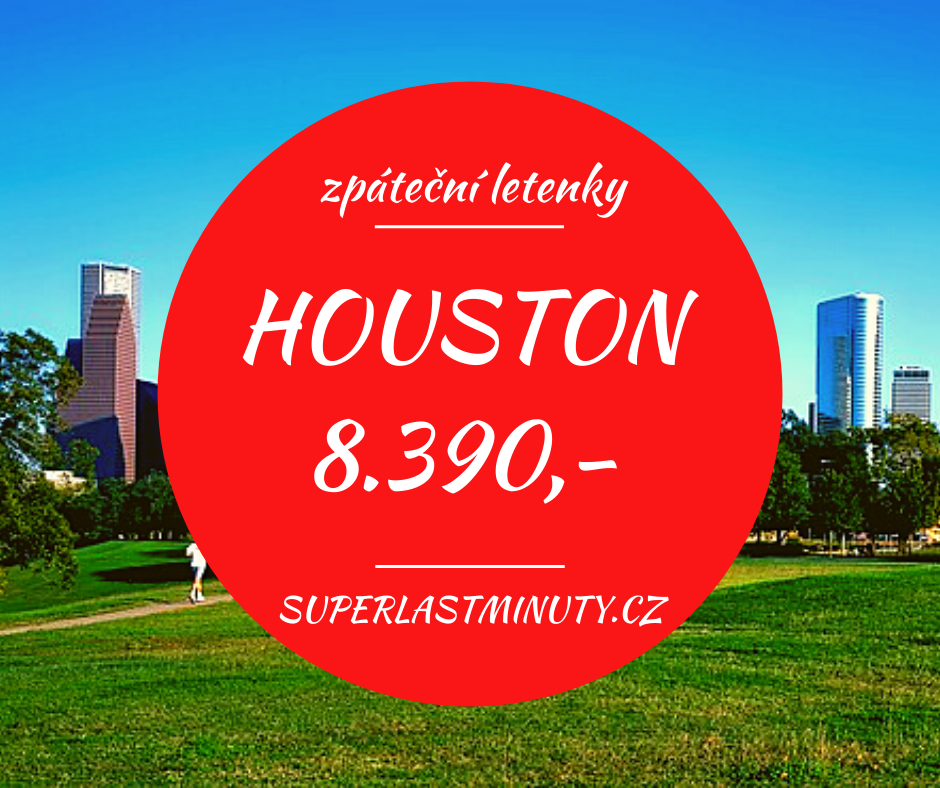 Akční letenky – Houston od 8.390 Kč