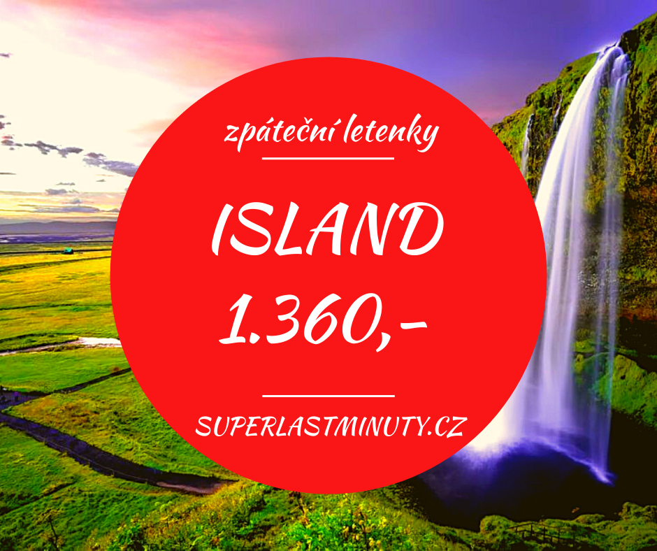 Akční letenky – Island od 1.360 Kč