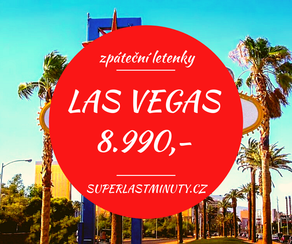 Akční letenky – Las Vegas od 8.990 Kč