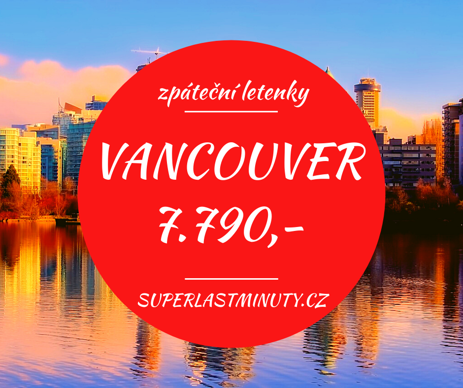 Akční letenky – Vancouver od 7.790 Kč