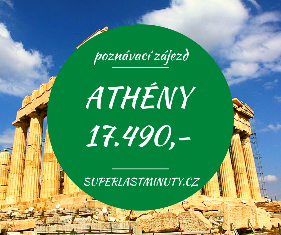 To nejlepší z Athén + MYKÉNY + NAFPLIO + EPIDAURUS za 17.490 Kč