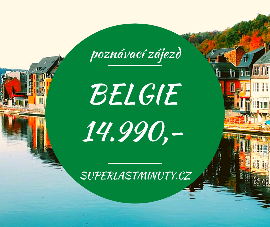 To nejlepší z Bruselu, Brugg, Gentu a Antverp za 14.990 Kč