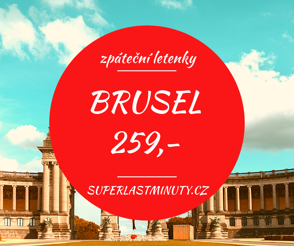 Akční letenky – Belgie od 259 Kč