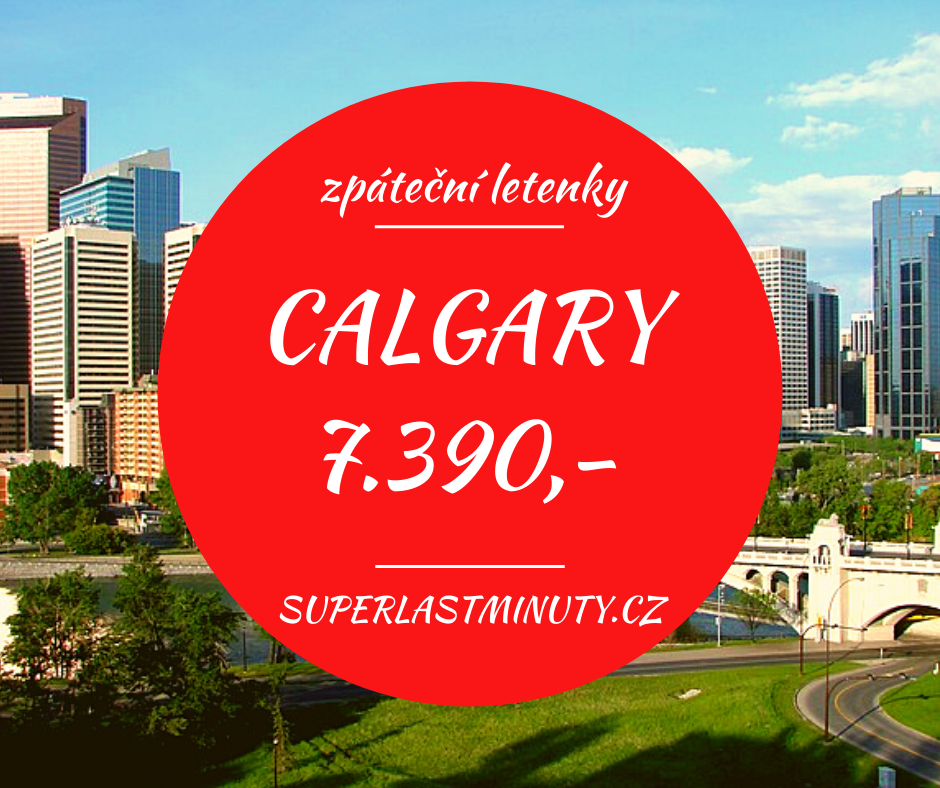 Akční letenky – Calgary od 7.390 Kč