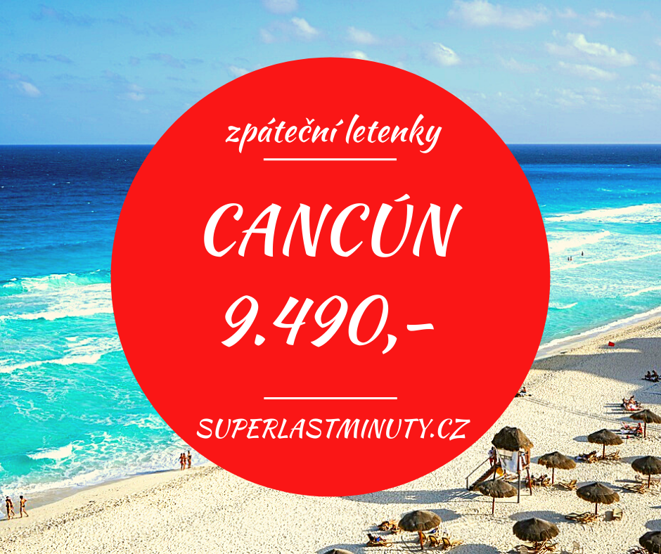 Akční letenky – Mexiko od 9.490 Kč