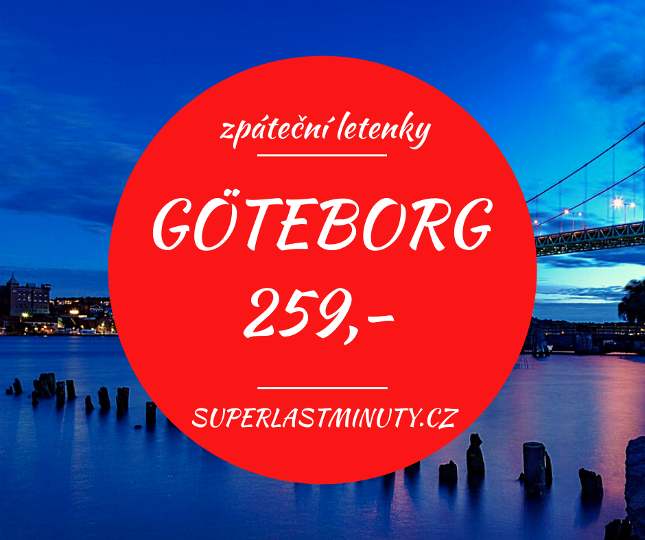 Akční letenky – Švédsko od 259 Kč