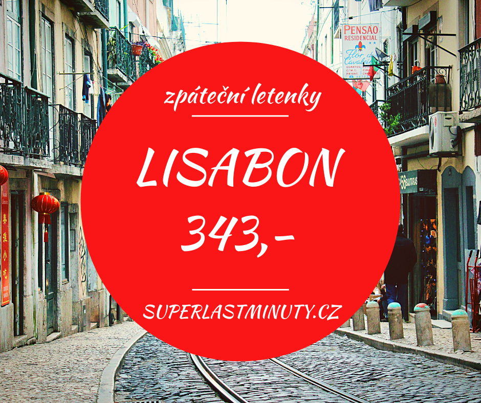 Akční letenky – Lisabon od 343 Kč