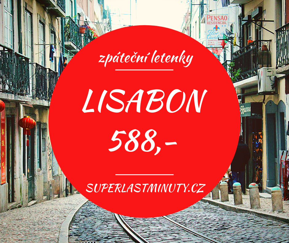 Akční letenky – Lisabon od 588 Kč