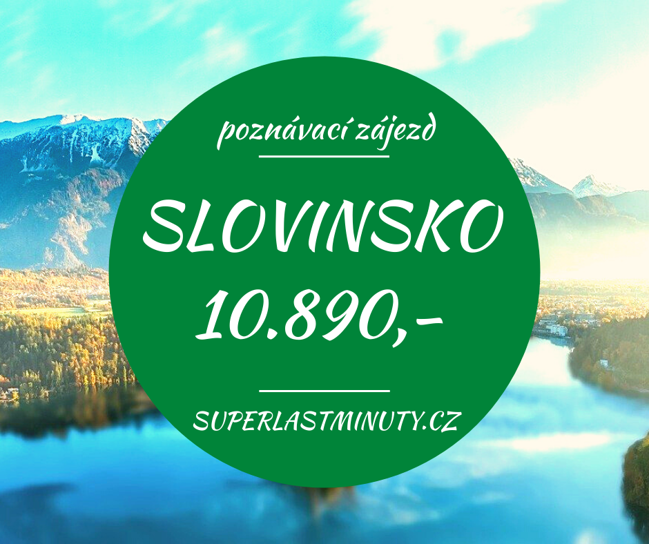 To nejlepší ze Slovinska + WELLNESS za 10.890 Kč