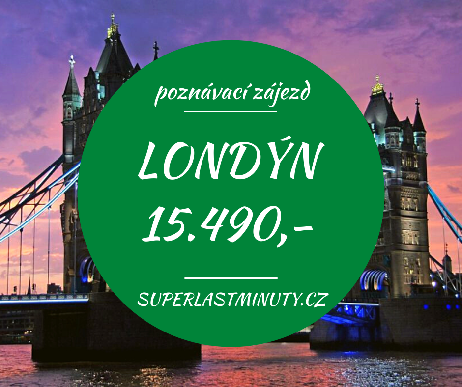 To nejlepší z Londýna + TOWER a TOWER BRIDGE za 15.490 Kč