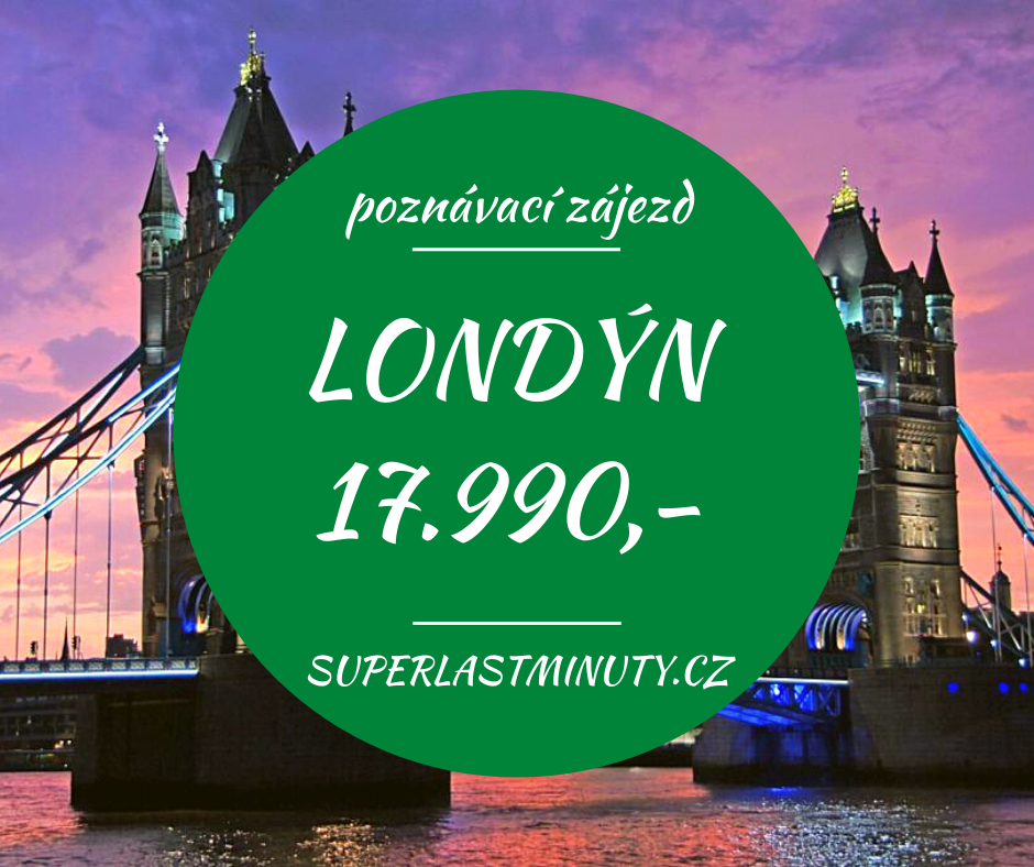 To nejlepší z Londýna + CAMBRIDGE + OXFORD za 17.990 Kč