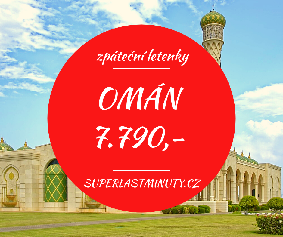 Akční letenky – Omán od 7.790 Kč