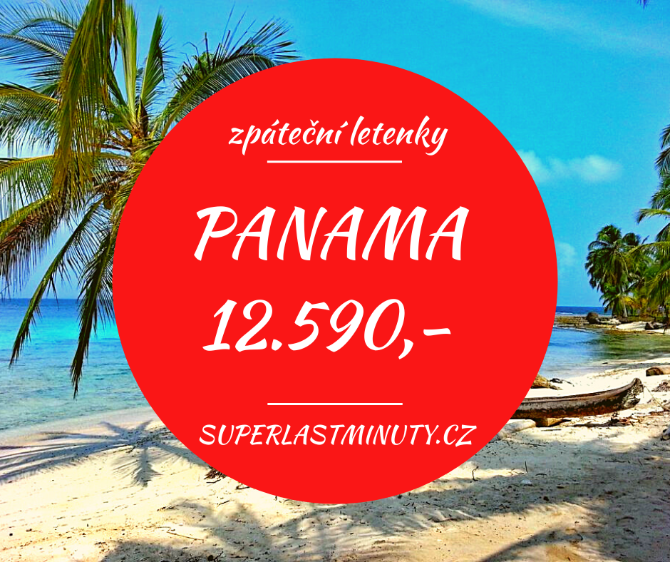 Akční letenky – Panama od 12.590 Kč