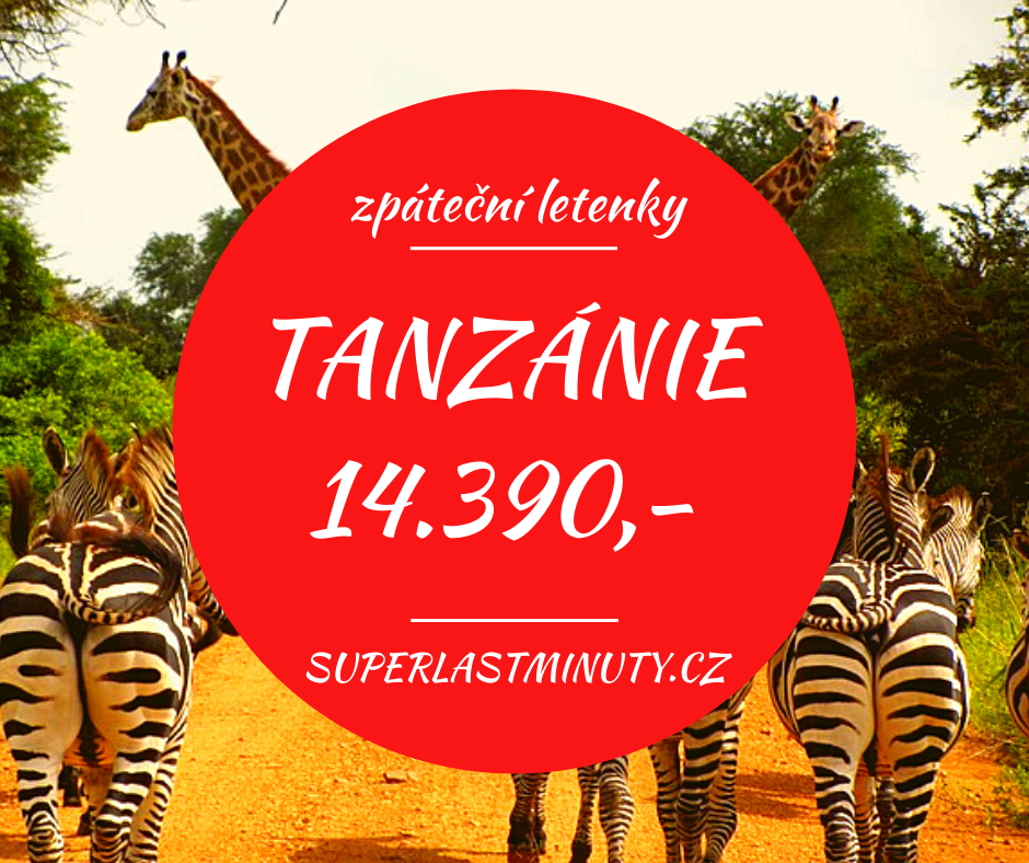 Akční letenky – Tanzánie 14.390 Kč