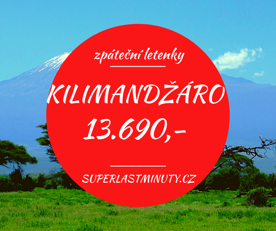 Akční letenky – Tanzánie od 13.690 Kč