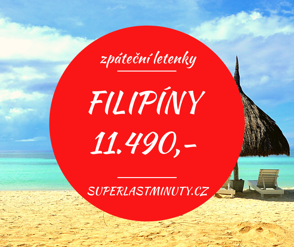 Akční letenky – Filipíny od 11.490 Kč