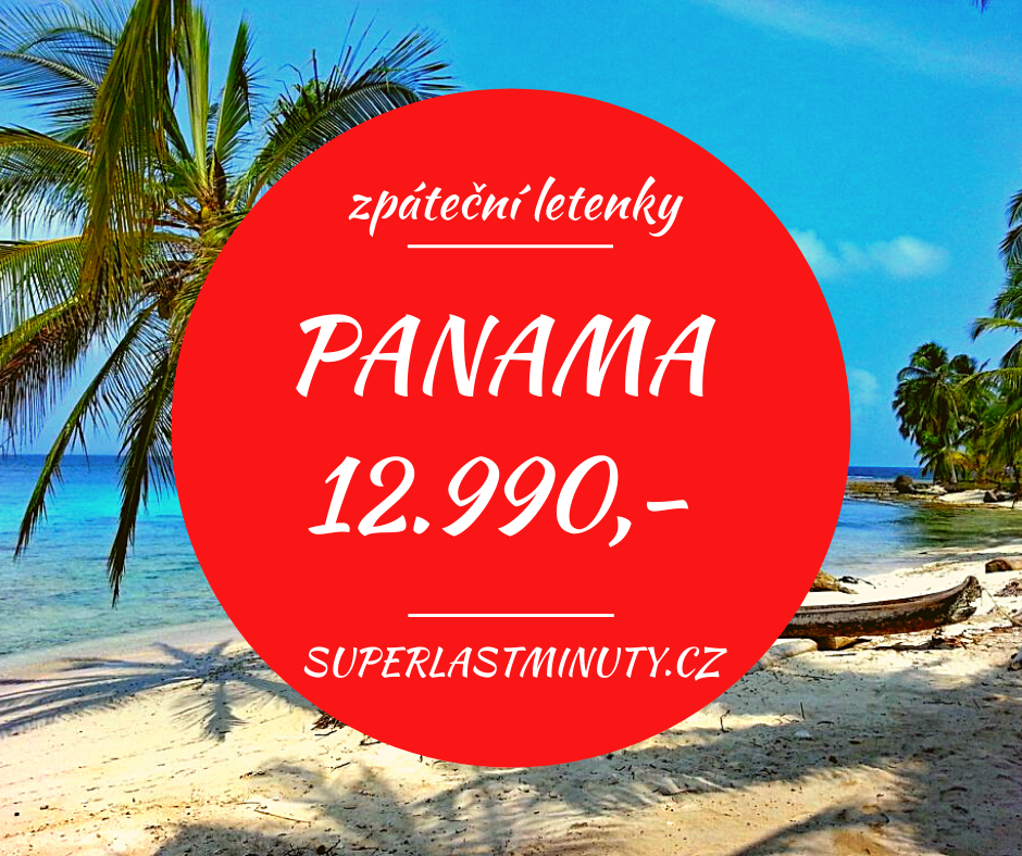 Akční letenky – Panama od 12.990 Kč