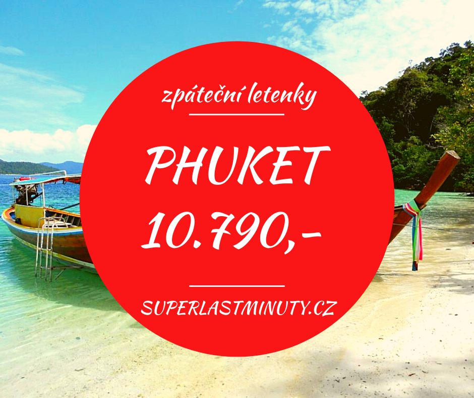 Akční letenky – Phuket od 10.790 Kč