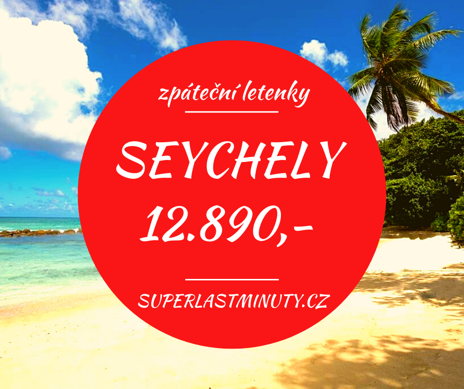 Akční letenky – Seychely od 12.890 Kč