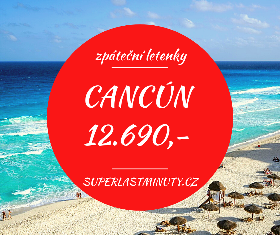 Akční letenky – Mexiko od 12.690 Kč