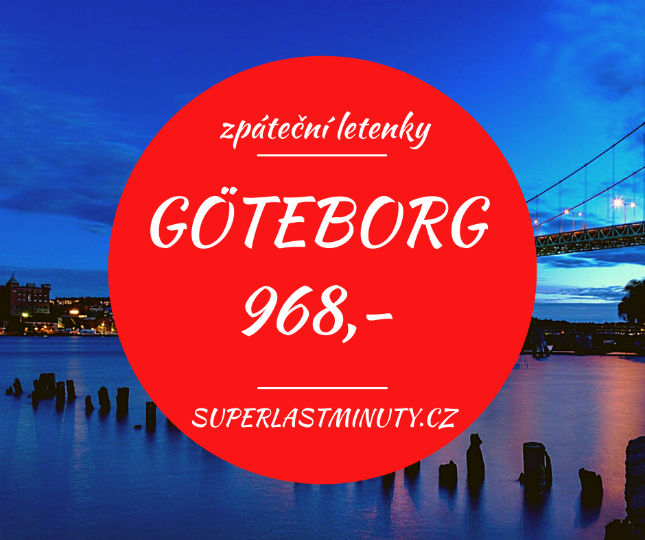 Akční letenky – Švédsko od 968 Kč