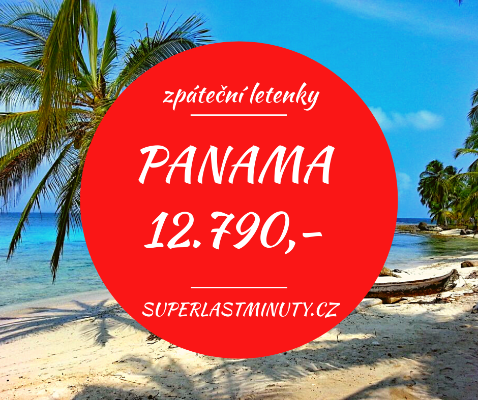 Akční letenky – Panama od 12.790 Kč