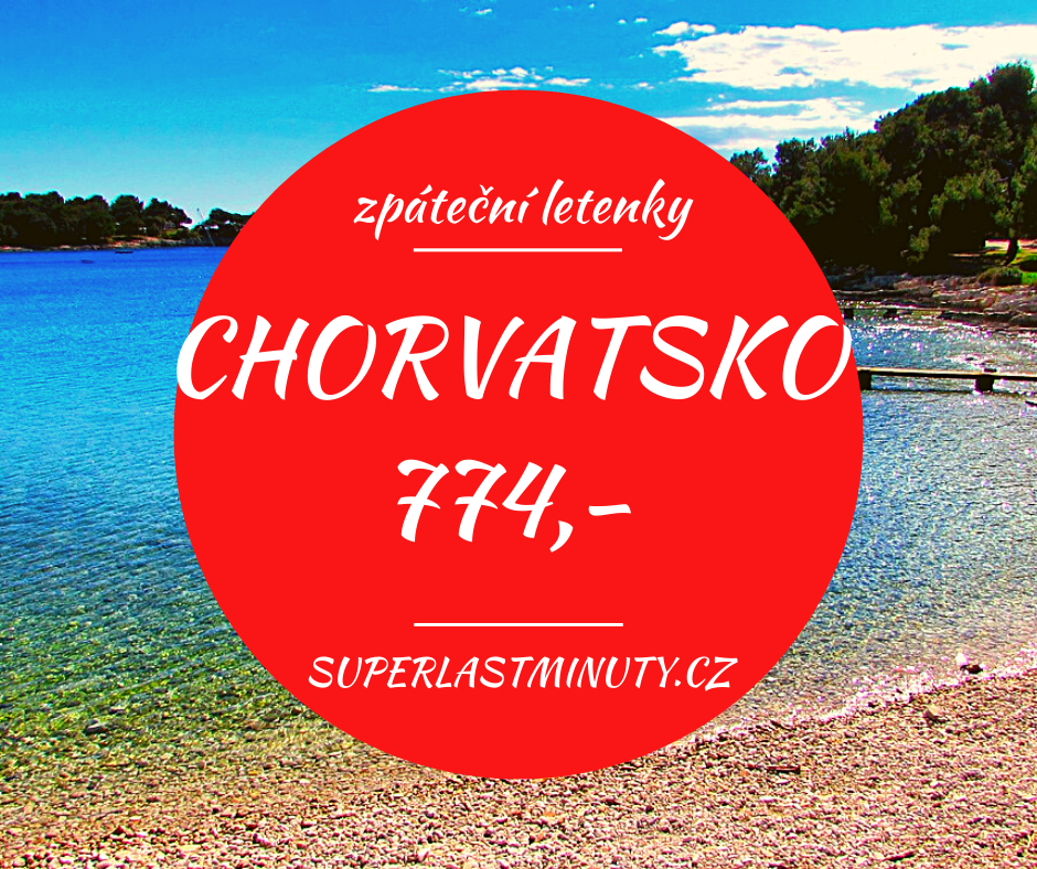 Akční letenky – Pula od 774 Kč