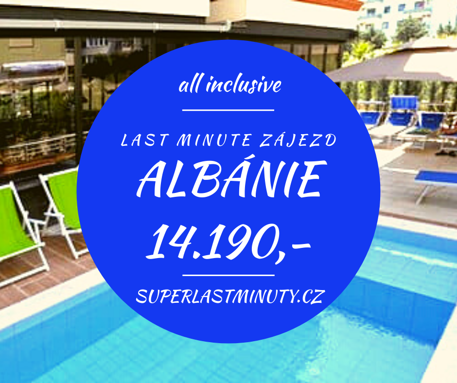 Sleva 42% – Albánie, all inclusive, 8 dní za 14.190 Kč