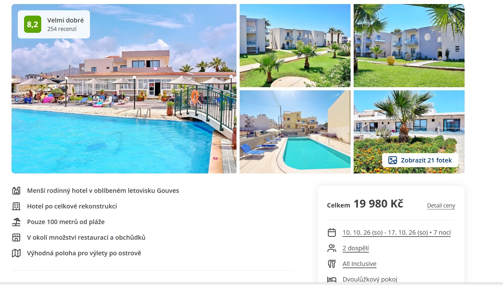 Kréta na osm dní s all inclusive jen za 9.990 Kč