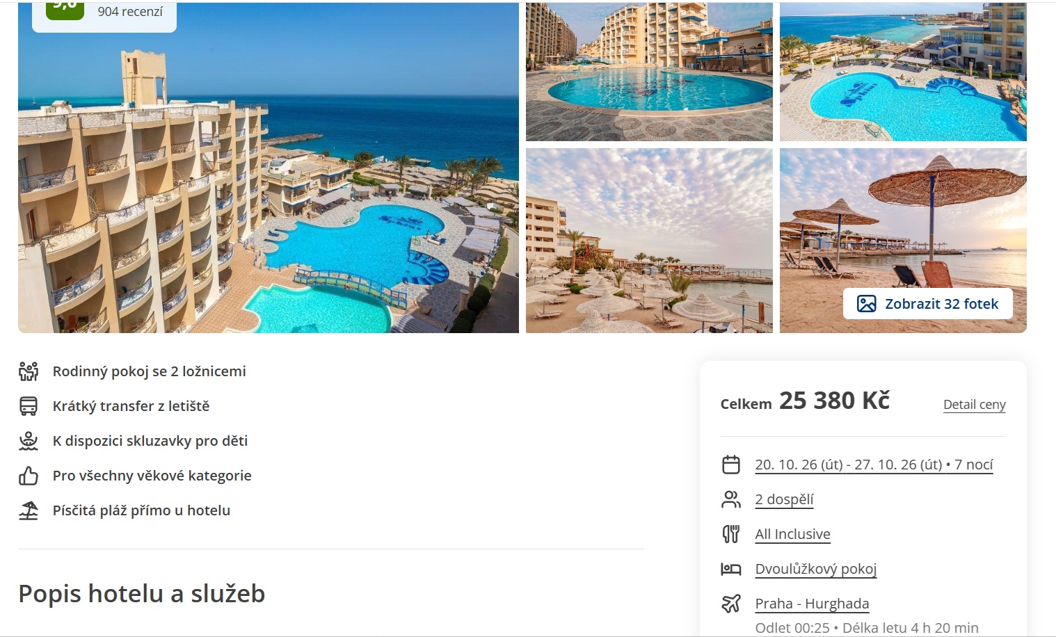 Egypt na osm dní s all inclusive jen za 12.690 Kč